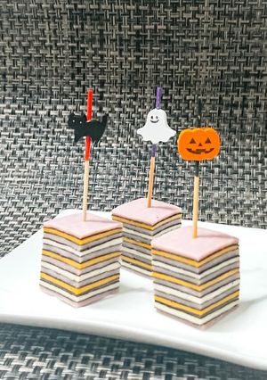 子どもも喜ぶ☆ハムのりチーズピンチョス-レシピのメイン写真