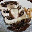 ジャンボマッシュルームのステーキ