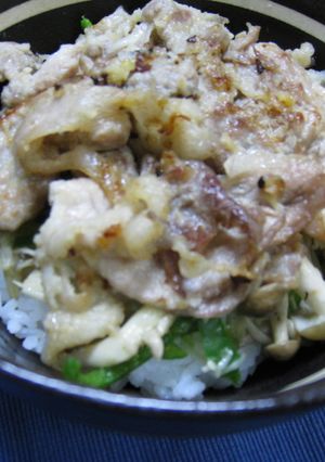 ♪豚肉の塩だれ焼き♪-レシピのメイン写真