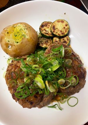 シンプルハンバーグ-レシピのメイン写真