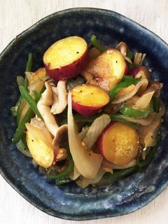 簡単ヘルシー☆さつまいもと野菜の煮物-レシピのメイン写真