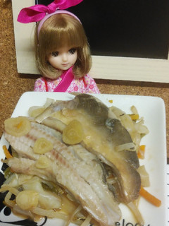 リカちゃん♡ホッケのにんにく醤油酒蒸しꕤ-レシピのメイン写真