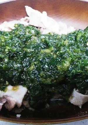 豚肉のニラソースがけ(*^^*)-レシピのメイン写真