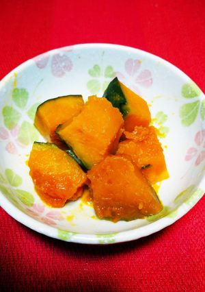 水分は最小限！ホクホク南瓜の煮付け！-レシピのメイン写真