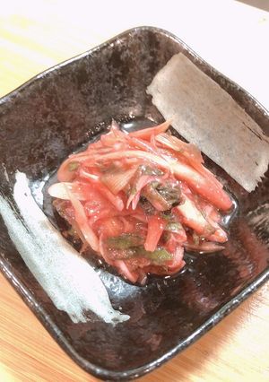 簡単ミョウガと大葉の箸休め-レシピのメイン写真