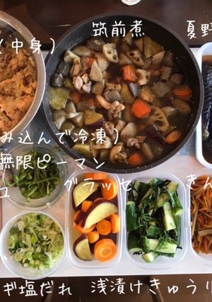 作り置き　８週目-レシピのメイン写真