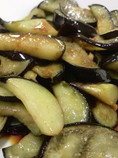 超簡単生姜醤油のナス炒め-レシピのメイン写真
