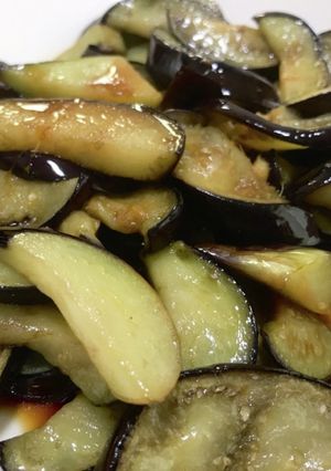 超簡単生姜醤油のナス炒め-レシピのメイン写真