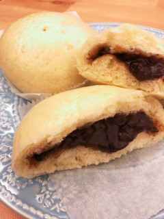 茹で小豆缶 簡単 粒あんまん-レシピのメイン写真
