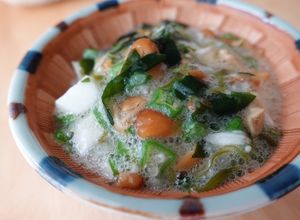 セブン風・オクラとなめこのねばねばサラダ-レシピのメイン写真