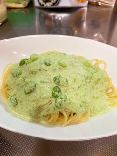 枝豆のクリームパスタ-レシピのメイン写真