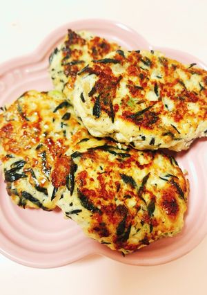 ひじきと枝豆の豆腐ハンバーグ-レシピのメイン写真