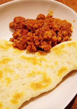 フライパンで焼く!手軽にナン!-レシピのメイン写真
