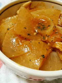 大根とベーコンのケチャップ煮-レシピのメイン写真
