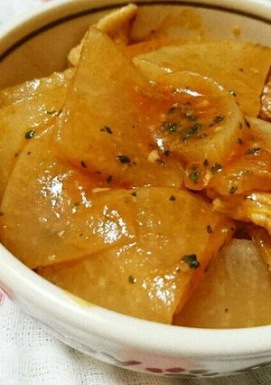 大根とベーコンのケチャップ煮-レシピのメイン写真