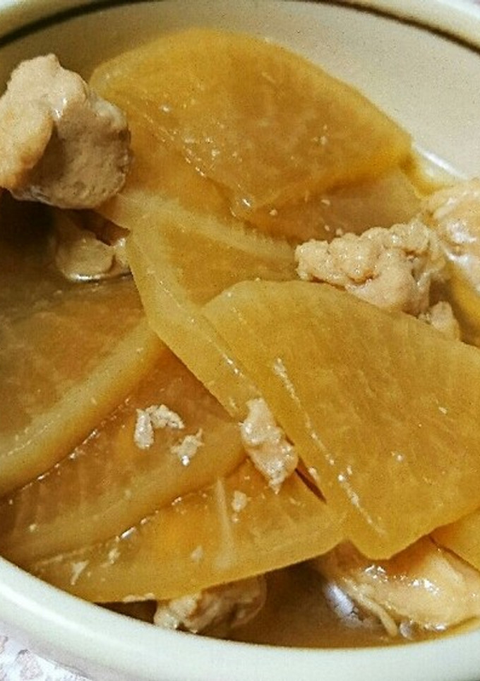 レンジで簡単＊大根と鶏肉の煮物-レシピのメイン写真