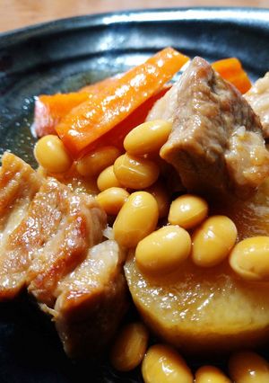 豚バラ角煮-レシピのメイン写真