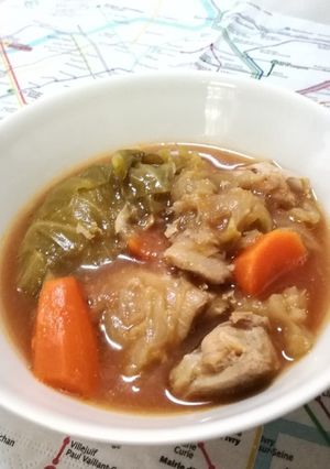 鶏とキャベツのケチャップ煮（電気圧力鍋）-レシピのメイン写真