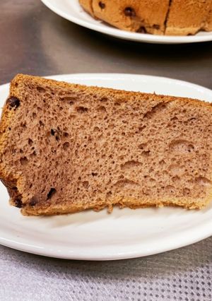 しっとりフワフワチョコチップシフォン✿-レシピのメイン写真