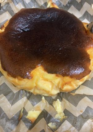 バスクチーズケーキ-レシピのメイン写真