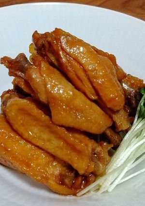 手羽中のポン酢煮-レシピのメイン写真