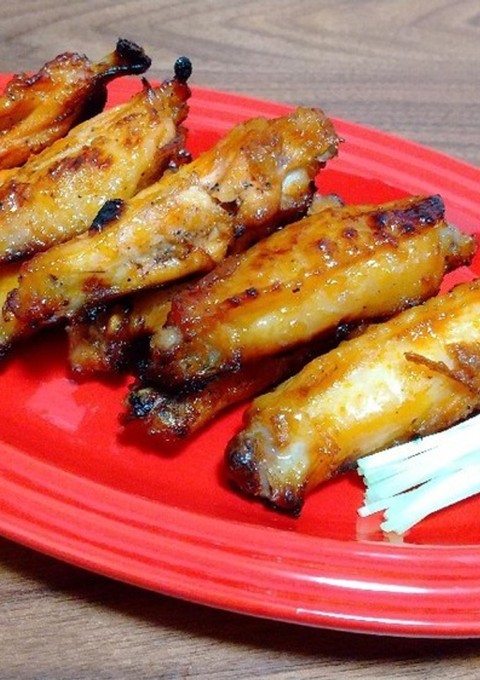 手羽中のマーマレード焼き-レシピのメイン写真