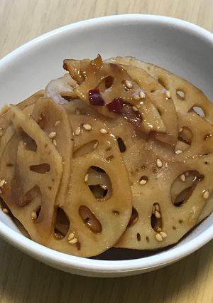 クセになる辛さ☆ピリ辛レンコン-レシピのメイン写真