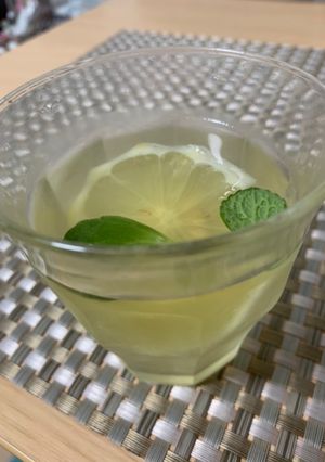 緑茶のミント・レモンフレーバー-レシピのメイン写真