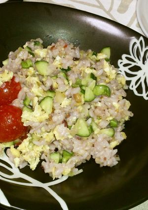 手軽に美味しい☆カラフル☆サラダライス-レシピのメイン写真