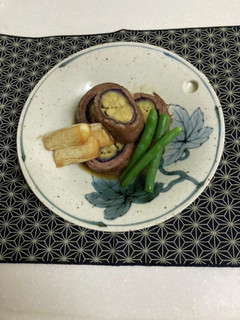 簡単ご馳走丸ごとナスの牛肉巻き-レシピのメイン写真