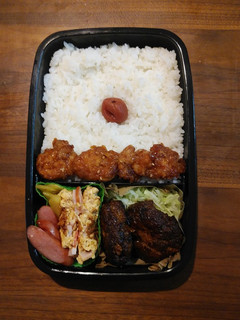 ハンバーグ弁当-レシピのメイン写真