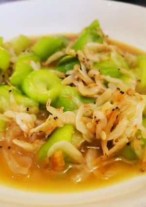 中華の定番《へちまと小えびの炒め煮》-レシピのメイン写真