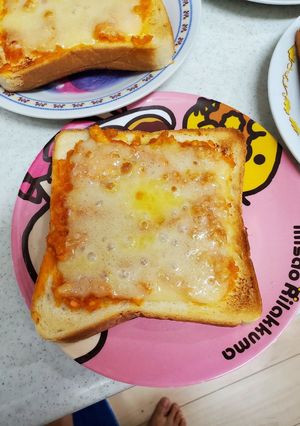 マクドナルドポテトでピザトースト-レシピのメイン写真