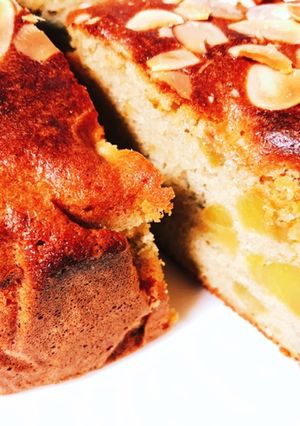 さつまいもゴロゴロ・アーモンドケーキ-レシピのメイン写真