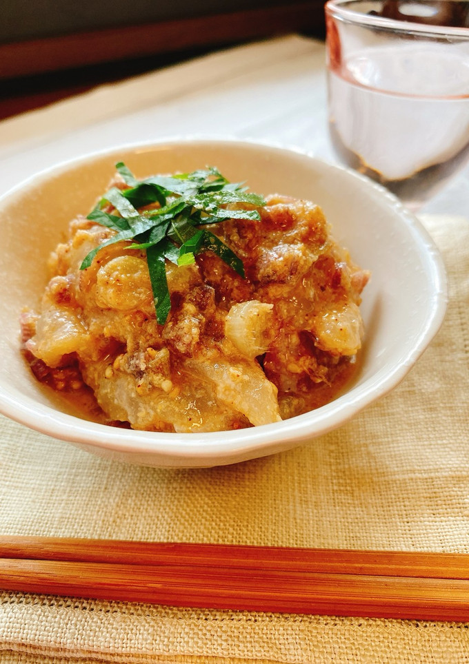 おつまみに☆鯛とみょうがのごま和え-レシピのメイン写真