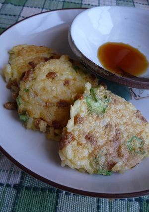 香ばしい♡大絶賛納豆&オクラのご飯おやき-レシピのメイン写真