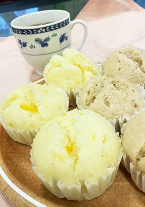 【マミーズ】簡単蒸しカップケーキ-レシピのメイン写真