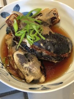 ナスのはさみ揚げ(肉バージョン)-レシピのメイン写真