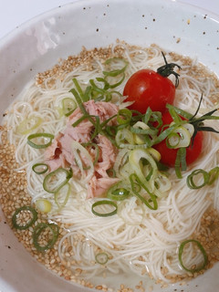 ツナ塩そうめん-レシピのメイン写真