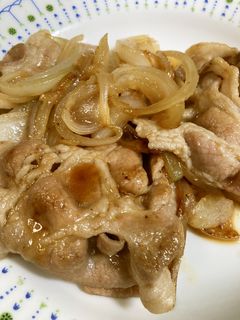 簡単 豚の生姜焼き 玉ねぎ。-レシピのメイン写真
