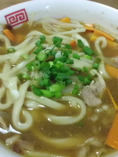 電子レンジでワンボールのカレーうどん-レシピのメイン写真