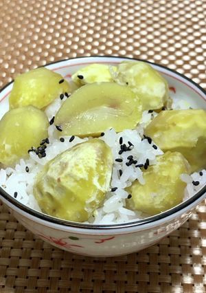 栗ご飯-レシピのメイン写真