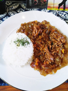 トースト並に簡単レンジで本格キーマカレー-レシピのメイン写真
