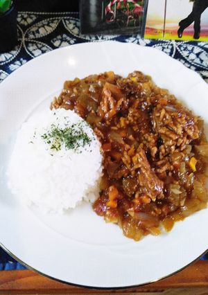 トースト並に簡単レンジで本格キーマカレー-レシピのメイン写真