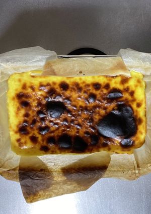 トースターでバスクチーズケーキ-レシピのメイン写真