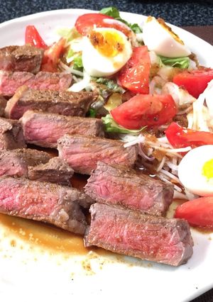 ステーキサラダ!(^^)!-レシピのメイン写真