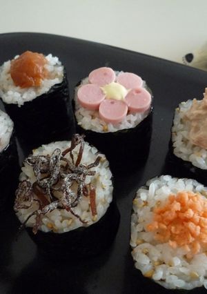 バラエティおにぎり-レシピのメイン写真