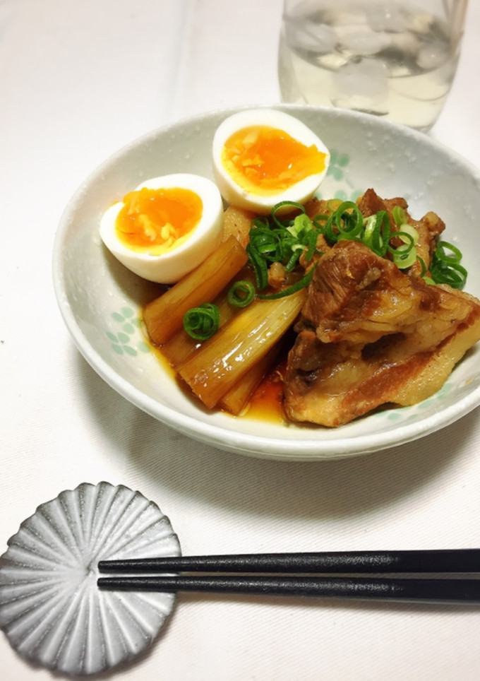 【焼酎に合う】豚の角煮と半熟卵-レシピのメイン写真