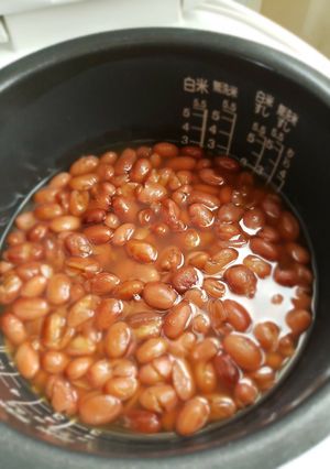 炊飯器で、かんたん金時豆煮-レシピのメイン写真