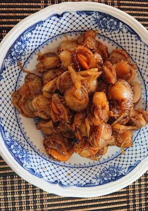 ベビーホタテの甘露煮-レシピのメイン写真